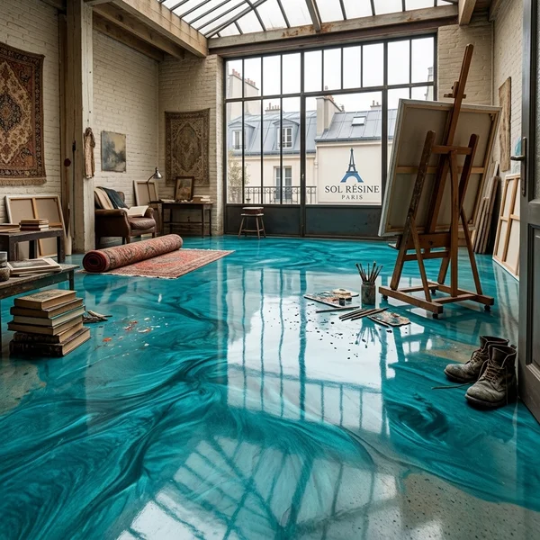 Réalisation 4 Sol Résine Paris